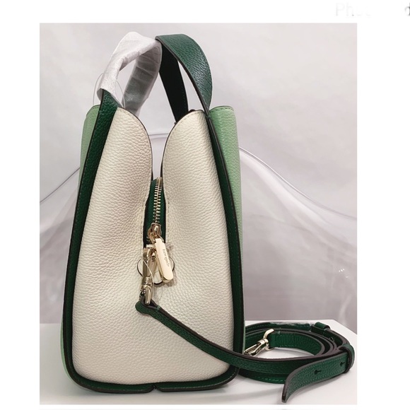 NWT Kate Spade ♠️ KNOTT Medium Colorblock Soft Pebble Leather Handbag - Picture 12 of 13